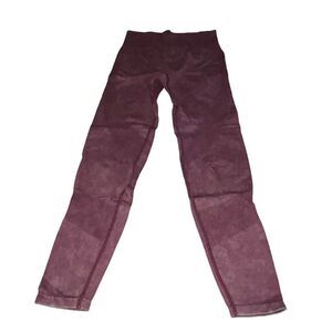 Victoria's Secret Pink Maroon Leggings